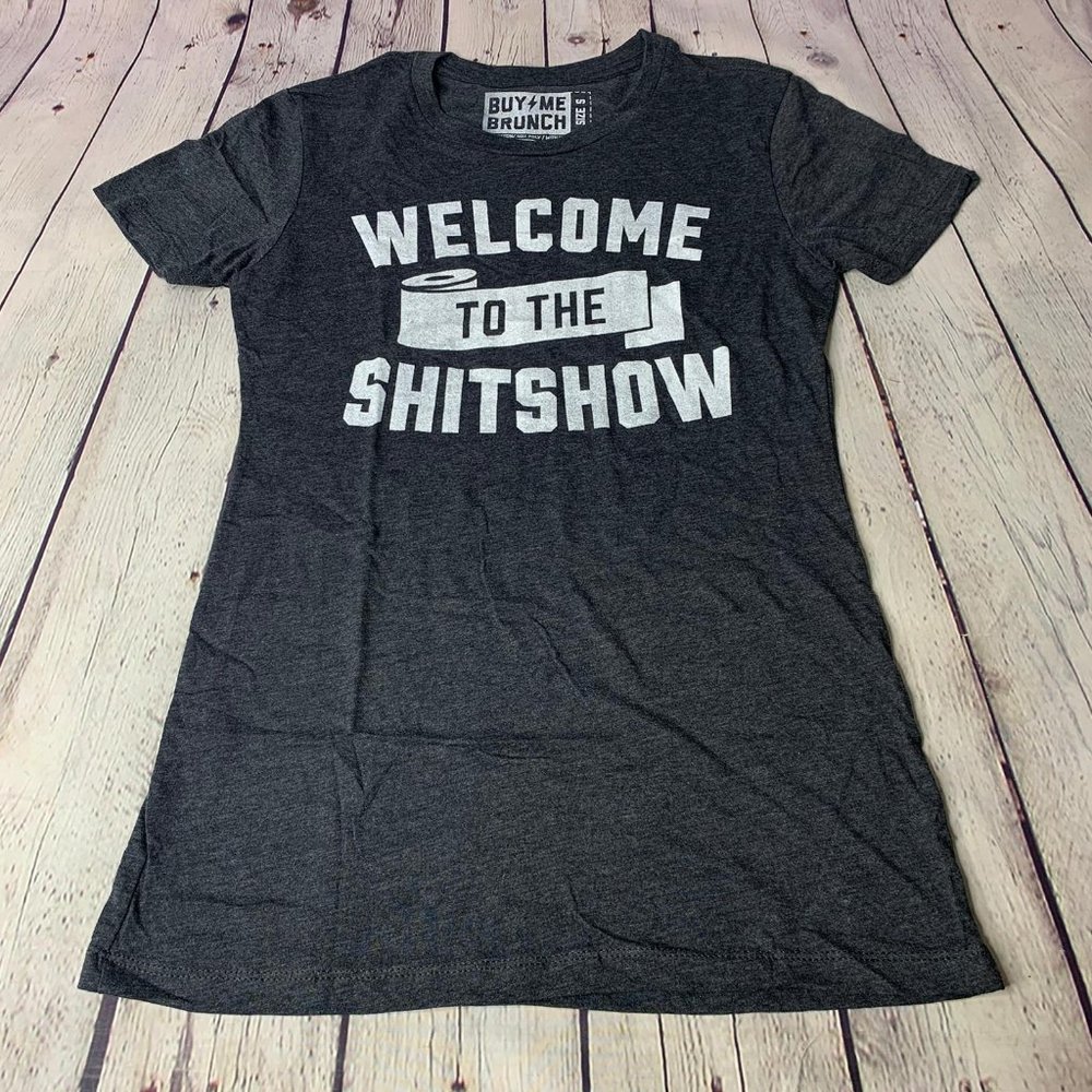 Buy Me Brunch Women's Dark Gray Shirt